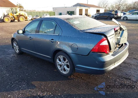 2012 Ford Fusion Se from USA, damaged, VIN 3FAHP0HA7CR345418